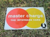 Mastercard Metal Sign 