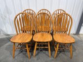 Set Of Wooden Chairs