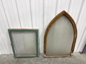 Two Frosted Glass Windows