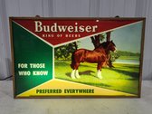 Budweiser Light-Up Bar Light