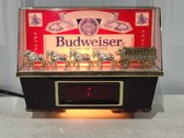 Budweiser Light-Up Bar Light/Clock 