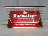 Budweiser Light-Up Bar Light