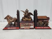 Budweiser Cast Bronze Bookends