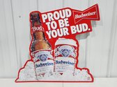 Budweiser Metal Sign 