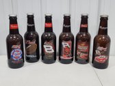 Budweiser Glass Bank Bottles 