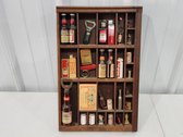 Budweiser Shadow Box With Contents 