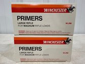 (2) Boxes Of Winchester Large Rifle Primers