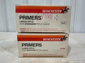 (2) Boxes Of Winchester Large Rifle Primers 