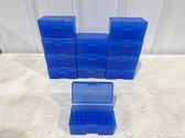 12 Plastic Ammo Boxes 