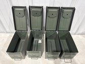 4 Metal Ammo Cans 