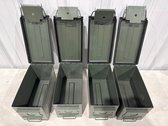 4 Metal Ammo Cans