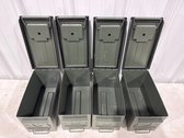 4 Metal Ammo Cans 