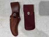 2 Leather Knife Sheaths 