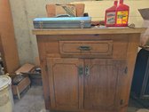 Drill, Cabinet, And Contents 