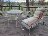 Vintage Iron Patio Set And More 