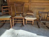 Wooden Kids Chairs And Rocking Chairs 