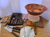 Cutco Knife Set, Salad Bowls, & More