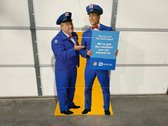 Maytag Men Cardboard Display 