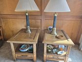 End Table Set, Lamps, And More 