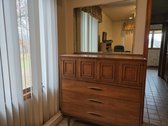 Full size Bed Frame, Dresser, And More 