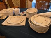 Large Pfaltzgraff Dinning Set 