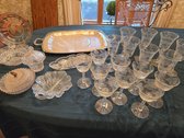 Glassware & Silver Plated Utensils 