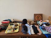 Antique Beauty Set, Scarves, And More 