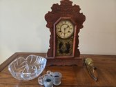 Clock And Glassware 