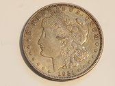 1921 Morgan Silver Dollar