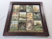 Vintage Home Interiors Framed Wall Decor 