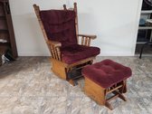 Oak Glider Rocker