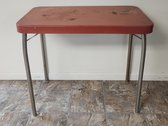 Vintage Metal Folding Table 