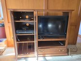 Sony 32" Flat Screen, DVD Player, & More