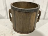 Primitive Wood Bucket 