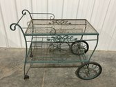 Wrought Iron Cart 