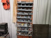 Bolt/Storage Bins With Contents 