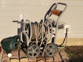 Garden Hose And Portable Reel 