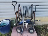 Garden Hose And Portable Reel