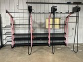 Life Fitness 3 Tier Weight Storage Modules & 3 Endless Ropes