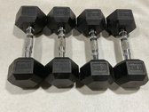 7.5 Lb. Rubber Hex Dumbbells