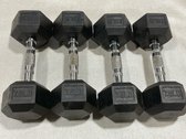 7.5 Lb. Rubber Hex Dumbbells