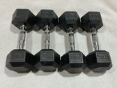 7.5 Lb. Rubber Hex Dumbbells