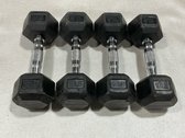 10 Lb. Rubber Hex Dumbbells