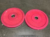 25 Lb. Pair Of Olympic Bumper Plates