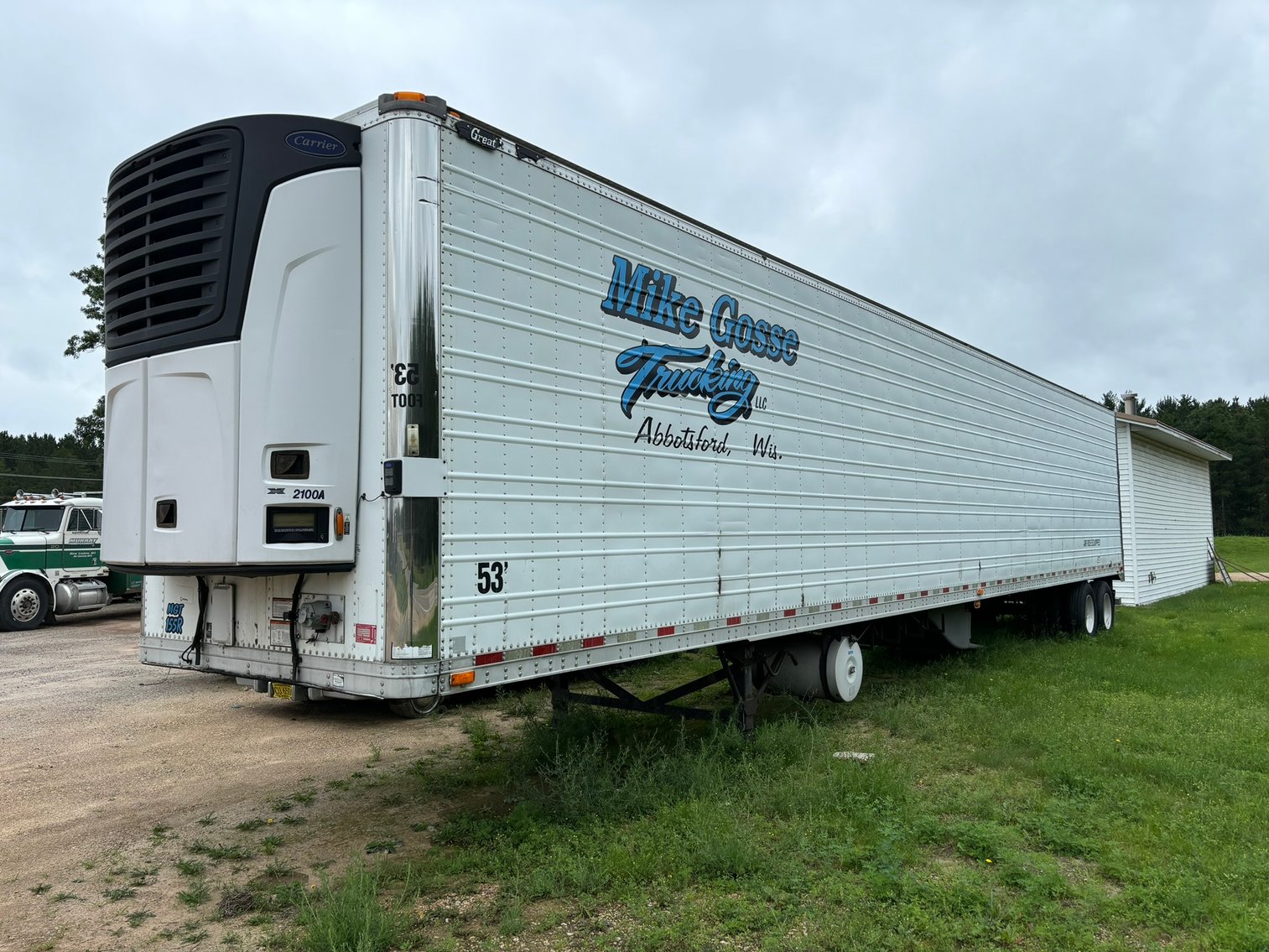 2013 Volvo Double Bunk Semi, 2019 Western Star 5700XE, 2012 Great Dane 53' Reefer Trailer