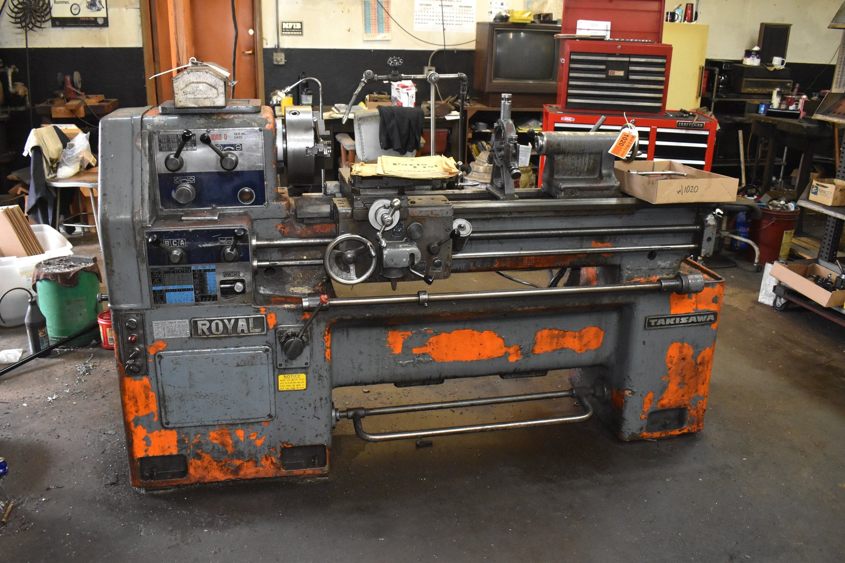 Delmedico Machine Shop Retirement Auction