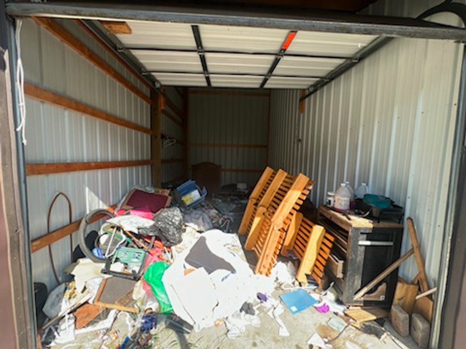 Contents of Storage Units 