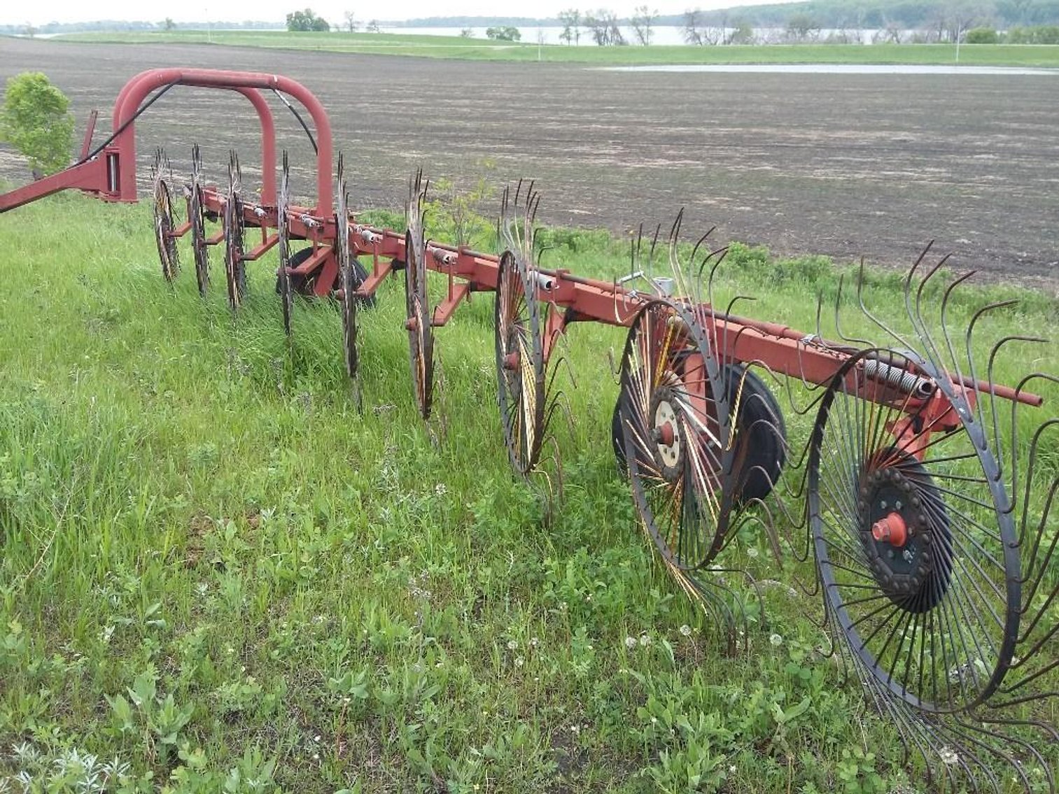 Airplane - Farm Equipment - (5) Semi Trucks