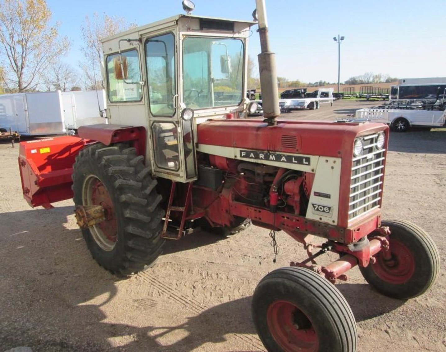 Tractor, Skid Loader, Mowers, Trailers, Pickups and Tools