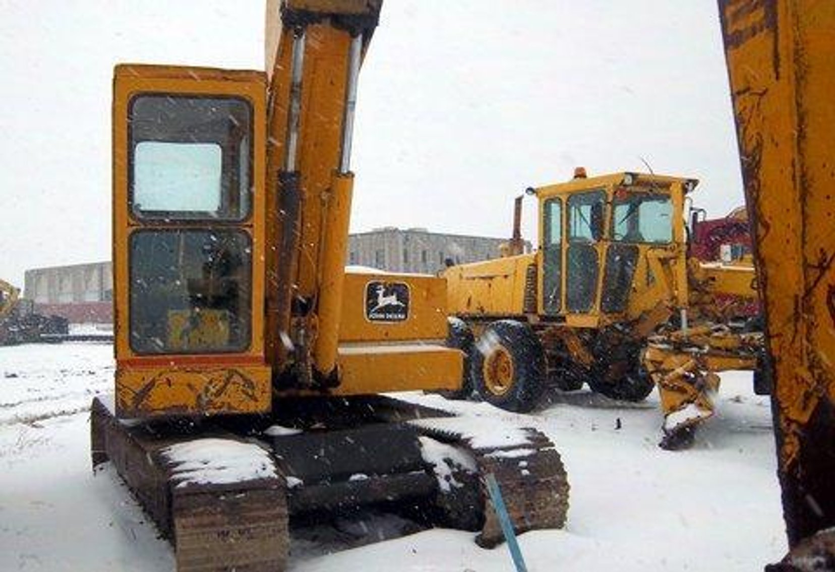 2009 Semi, (2) John Deere Excavators & Extendahoe